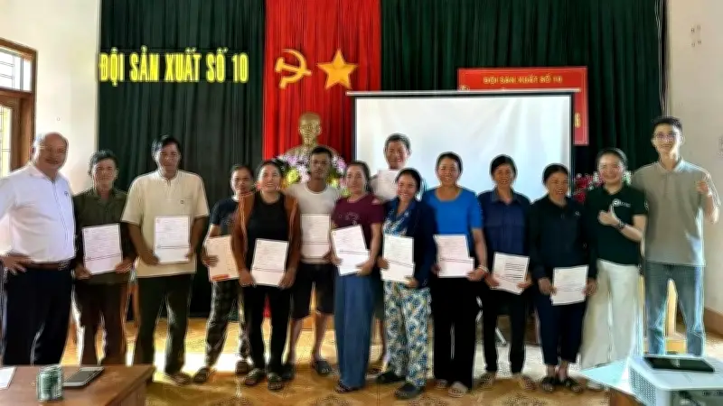 Chi trả bảo hiểm mưa trái mùa cho nông dân trồng cà phê tại Gia Lai