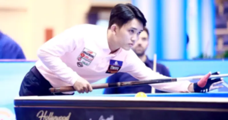 Chiêm Hồng Thái đại thắng, vào tứ kết World Cup billiards Bogota 2026