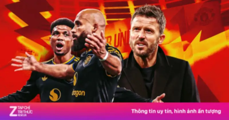 Chiến thuật linh hoạt của Carrick biến MU thành ứng viên Champions League