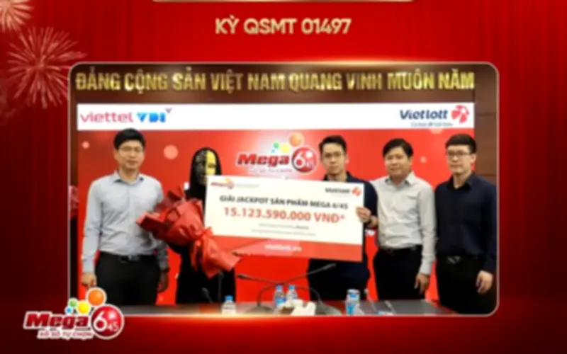 Chọn dãy số phong thủy, người đàn ông bất ngờ trúng Vietlott