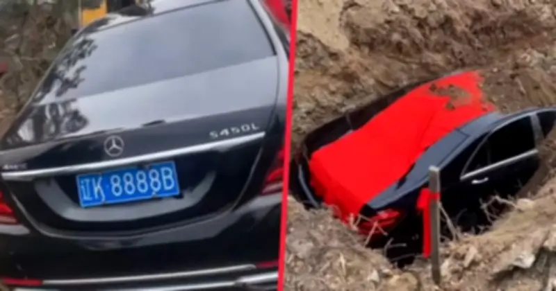 Chôn xe sang Mercedes cùng người chết: Gia đình Trung Quốc bị xử phạt, xin lỗi công khai