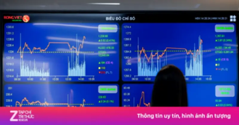Chứng khoán giảm mạnh trước kỳ nghỉ lễ, VIC và VHM kéo VN-Index mất hơn 21 điểm