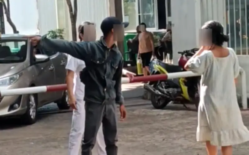 Chồng tát vợ mang thai trước bệnh viện Lâm Đồng, sự việc được làm rõ sau khi lan truyền clip