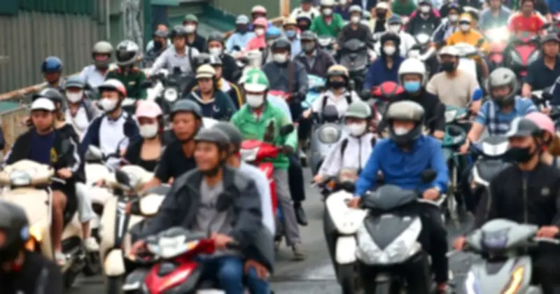 Chính phủ ban hành lộ trình kiểm định khí thải xe máy, mô tô từ 2027