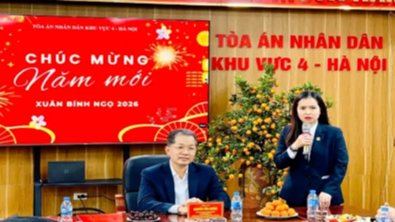 Chuyển đổi số ngành tòa án: Từ nhận thức đến hành động, nữ Chánh án dẫn dắt đột phá