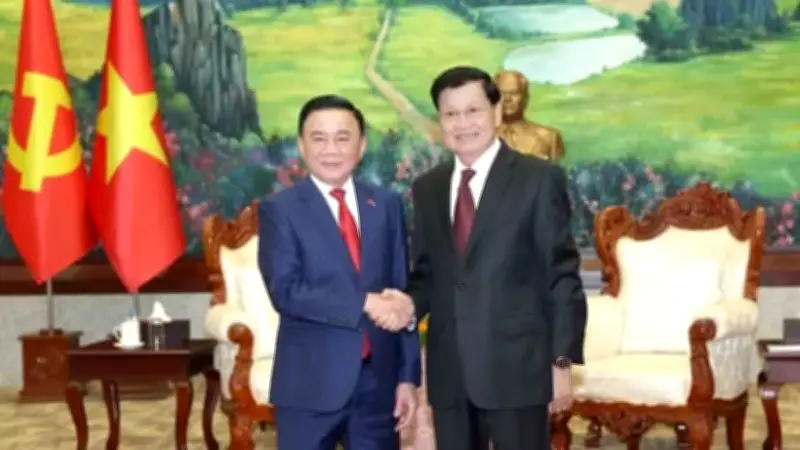 Chuyến thăm Lào của Thường trực Ban Bí thư Trần Cẩm Tú: Củng cố quan hệ đặc biệt Việt-Lào