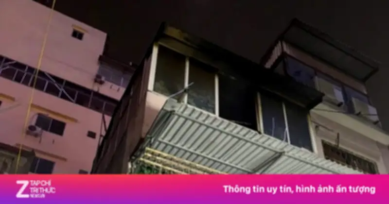 Cháy nhà do nấu ăn ở Hà Nội, hai thành viên cứu hỏa bị ngạt khí