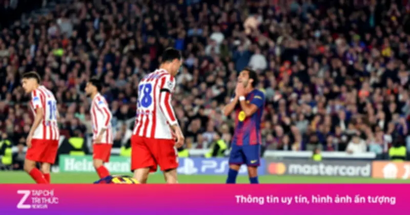 Cái đập tay bất lực của Yamal: Tài năng trẻ không thể cứu Barcelona thua Atletico Madrid
