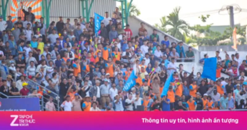 CLB Quảng Ngãi thắng trận nhờ sức mạnh từ 7.000 CĐV cuồng nhiệt