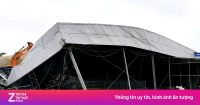 Cụm 22 sân pickleball lớn nhất Hà Nội bị cưỡng chế tháo dỡ vì xây trái phép