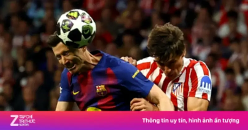 Cơn Ác Mộng Tái Hiện: Barcelona Dừng Bước Champions League Dù Áp Đảo Atletico