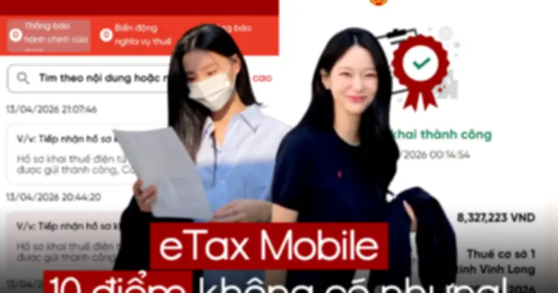 Cơn Sốt Hoàn Thuế TNCN: eTax Mobile Được Cộng Đồng Mạng 'Vote 100 Sao'