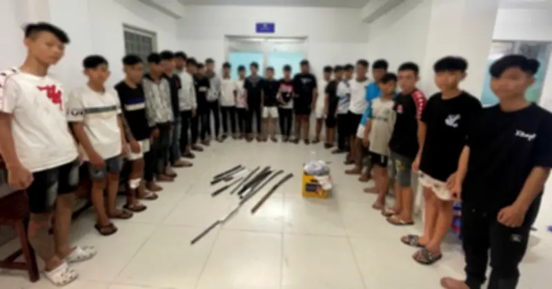 Cần Thơ: 23 Thanh Thiếu Niên Đánh Nhau, 4 Người Bị Thương Do Mâu Thuẫn Mạng Xã Hội