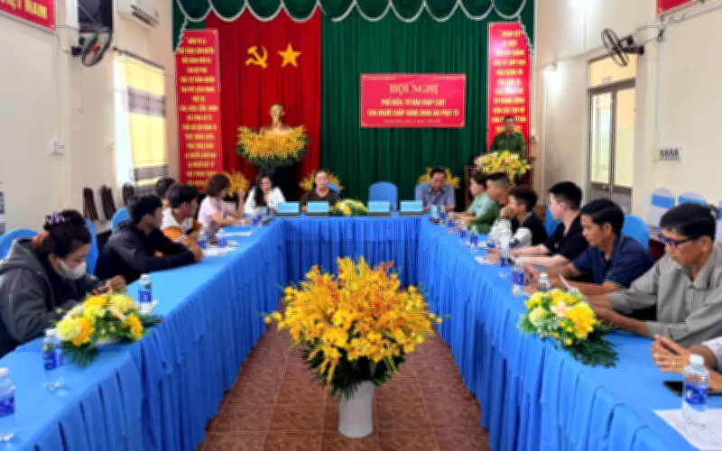 Cần Thơ hỗ trợ người hoàn lương tái hòa nhập cộng đồng qua hội nghị pháp luật
