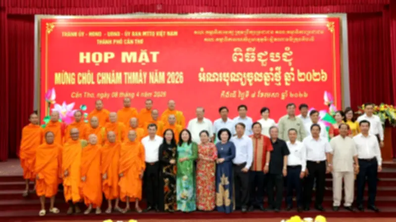 Cần Thơ: Hơn 400.000 đồng bào Khmer đón Tết Chôl Chnăm Thmây trong ấm no