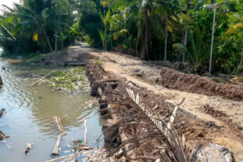 Cần Thơ: Xã Nhơn Mỹ có 70 điểm sạt lở bờ sông, hàng nghìn hộ dân bị ảnh hưởng