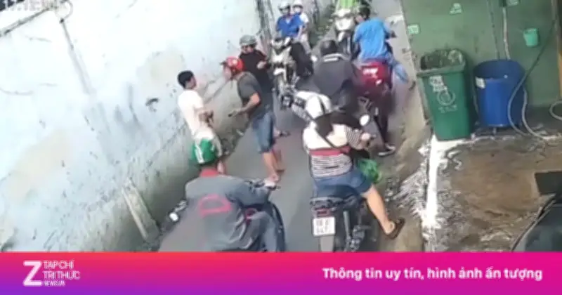 Công an Dĩ An xác minh vụ thanh niên hành hung người can ngăn sau va chạm giao thông