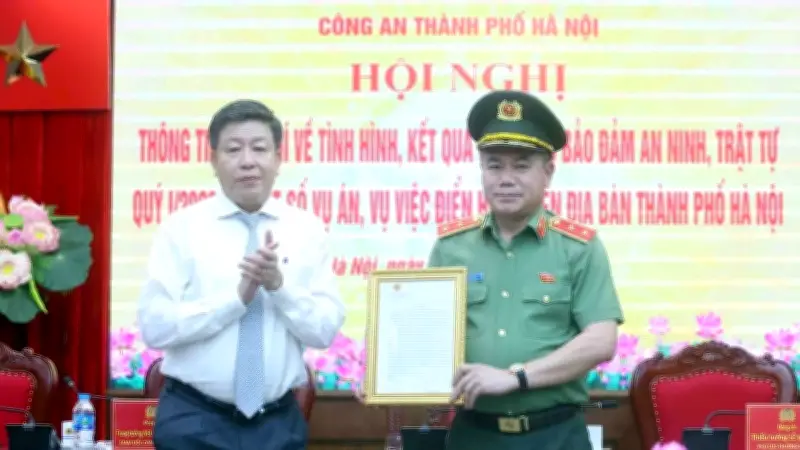 Công an Hà Nội báo cáo kết quả ấn tượng trong quý I-2026: Tội phạm giảm mạnh