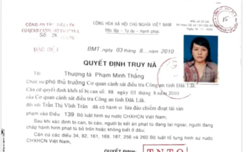 Công an Đắk Lắk truy nã đặc biệt bác sĩ lừa đảo chiếm đoạt hơn 5 tỷ đồng