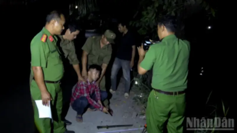 Công An Đồng Tháp Triệt Phá Ổ Nhóm Gây Án Bằng Súng Và Dao Tự Chế