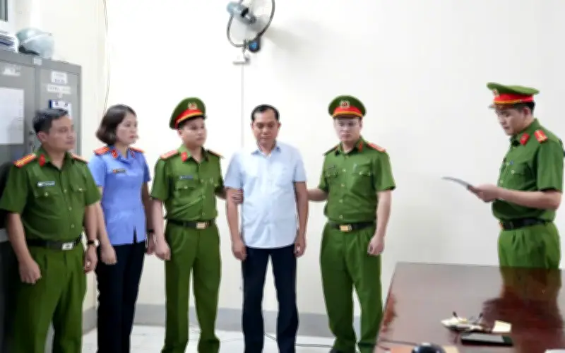 Công an Phú Thọ bắt giữ cựu Phó Chủ tịch UBND thành phố liên quan vụ án 'xã hội đen'