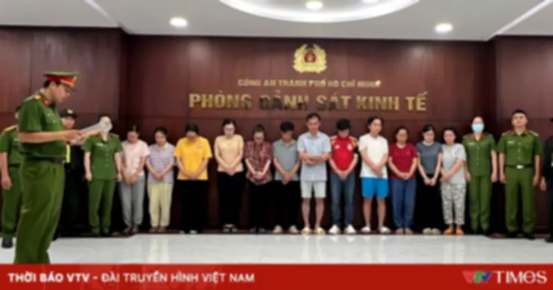 Công an TP HCM khởi tố 12 bị can trong đường dây mua bán hóa đơn 3.800 tỷ đồng