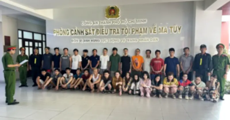 Công an TP.HCM triệt phá đường dây ma túy liên tỉnh, khởi tố 26 đối tượng