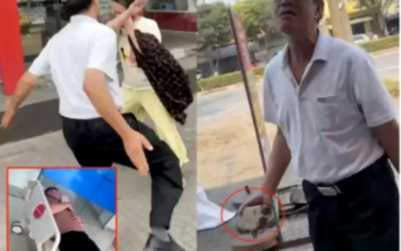 Công an vào cuộc điều tra vụ tài xế taxi dùng gạch tấn công cặp vợ chồng hành khách