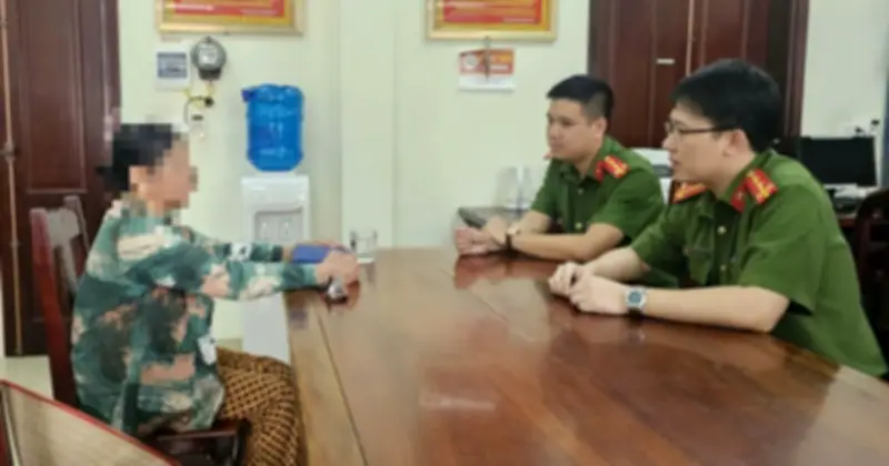 Công an xã Cẩm Khê ngăn chặn vụ lừa đảo chuyển tiền cho kẻ giả danh công an