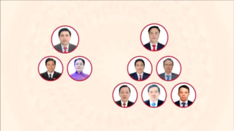 Công bố danh sách lãnh đạo chủ chốt HĐND, UBND 5 tỉnh nhiệm kỳ 2026-2031