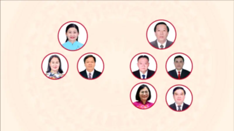 Công bố danh sách lãnh đạo chủ chốt HĐND, UBND 6 tỉnh nhiệm kỳ 2026-2031