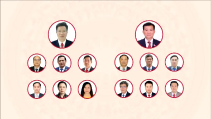 Công bố danh sách lãnh đạo chủ chốt HĐND, UBND các địa phương nhiệm kỳ 2026-2031