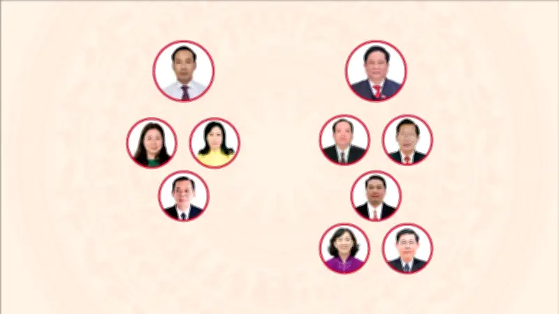 Công bố danh sách lãnh đạo chủ chốt HĐND và UBND 5 tỉnh nhiệm kỳ 2026-2031