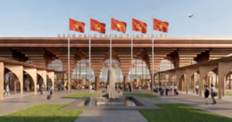 Cảng hàng không Phan Thiết: Kiến trúc Champa và khát vọng vươn xa