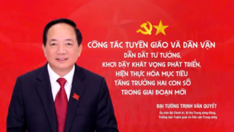 Công tác tuyên giáo, dân vận: Đòn bẩy quan trọng cho mục tiêu tăng trưởng hai con số