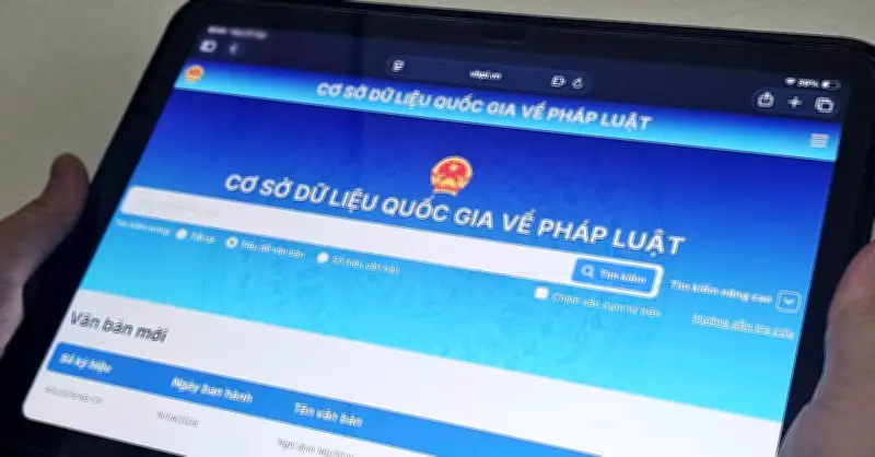 Cổng tiếp cận thông tin pháp luật: Công cụ đáng tin cậy cho người dân
