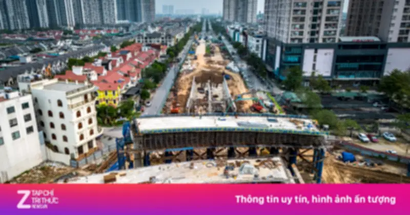 Công trình siêu nút giao thông 2.384 tỷ đồng tại Hà Nội sắp hoàn thiện