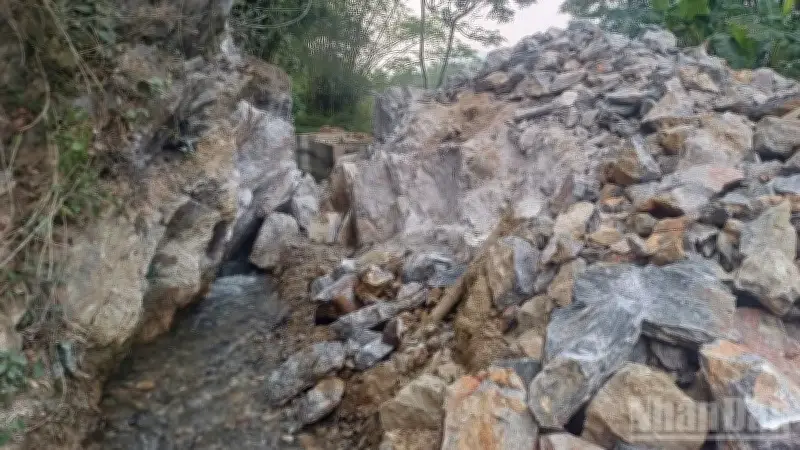 Công trình thủy lợi Cao Bằng chậm tiến độ, nghi vấn thi công sai thiết kế