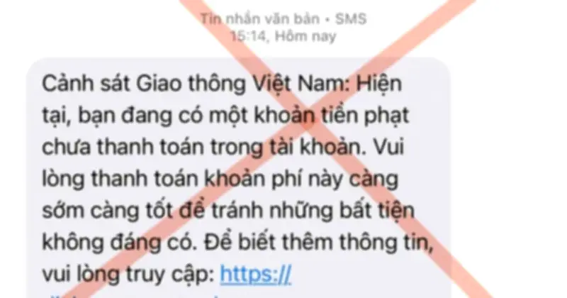 Cảnh báo chiêu trò giả mạo Cổng Dịch vụ công để lừa đảo phạt nguội