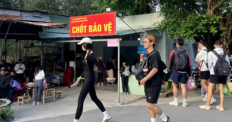 Cảnh báo cháy rừng tại núi Bà Đen dịp lễ 30/4 và 1/5