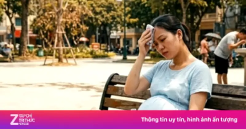 Cảnh báo dấu hiệu sớm sốc nhiệt ở mẹ bầu trong mùa nắng nóng kéo dài