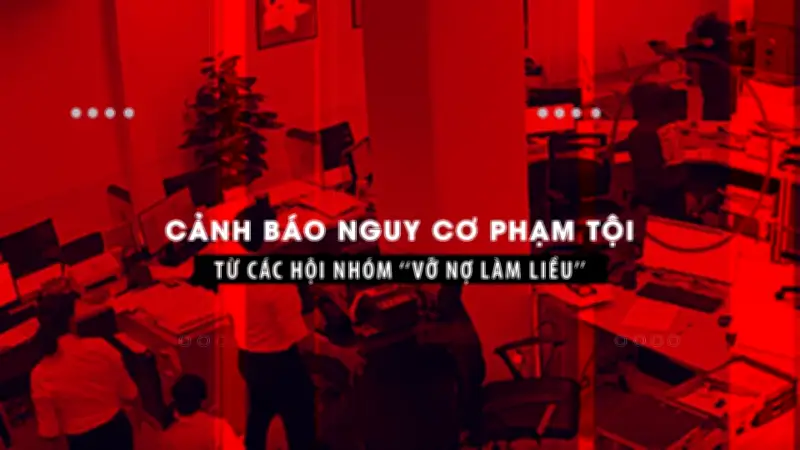 Cảnh báo nguy cơ phạm tội từ các hội nhóm 'vỡ nợ làm liều' trên mạng xã hội