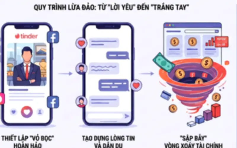 Cảnh báo từ Công an Quảng Ninh: Nhiều người dính bẫy tình qua ứng dụng hẹn hò