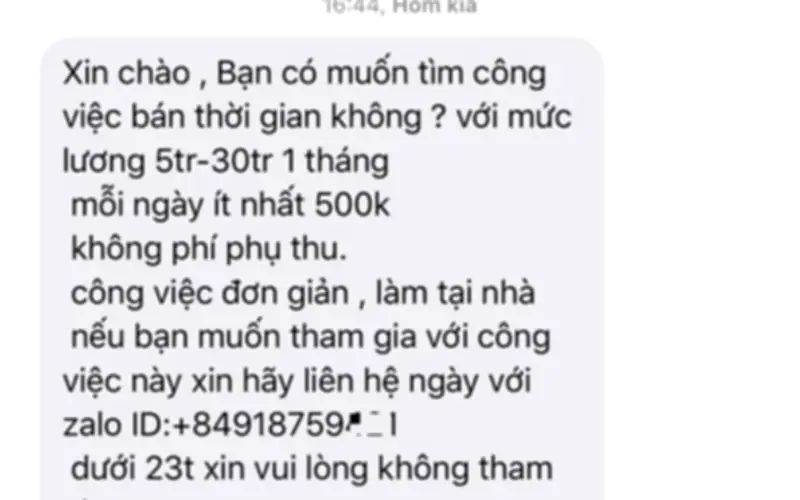 Cảnh báo tội phạm mạng lợi dụng học sinh, sinh viên mở tài khoản ngân hàng rác