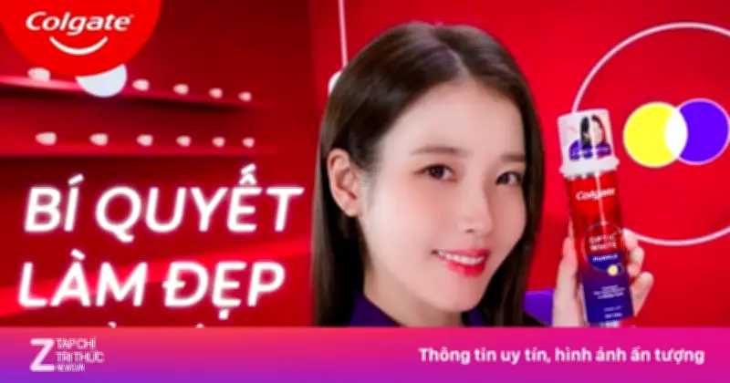 Colgate và IU tiếp tục hợp tác trong dự án mới với kem đánh răng thông minh