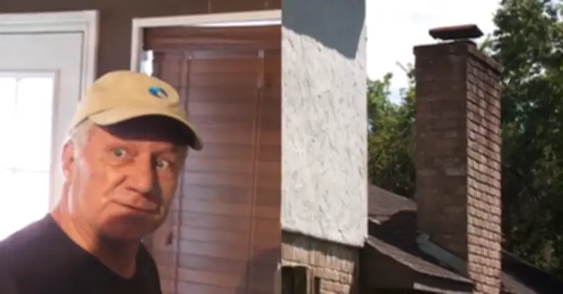 Cặp vợ chồng hốt hoảng phát hiện kẻ trộm mắc kẹt trong ống khói nhà mình