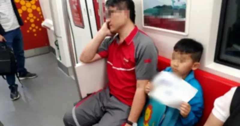 Cậu bé viết giấy nhắc nhở trên tàu điện và người cha taxi đơn thân: Những câu chuyện ấm lòng về tình thân