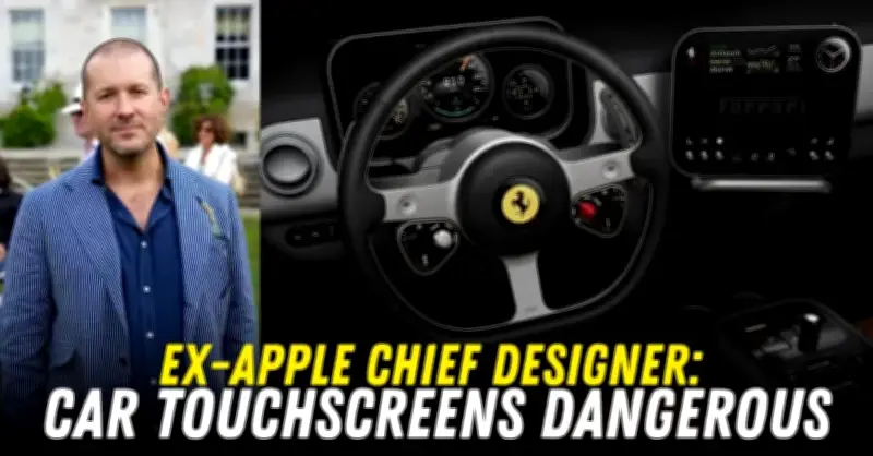 Cựu Giám đốc Thiết kế Apple cảnh báo màn hình cảm ứng trên ô tô nguy hiểm và kém hiệu quả