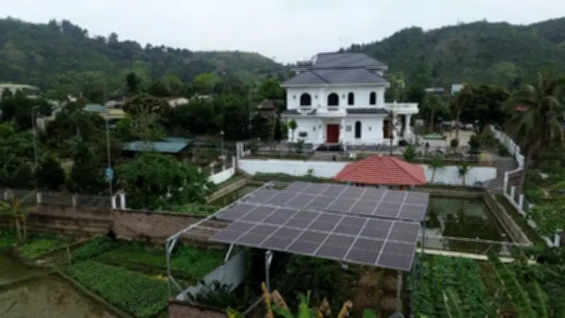 Cựu Quân Nhân Ở Lào Cai Tiên Phong Với Mô Hình Điện Mặt Trời Mái Nhà