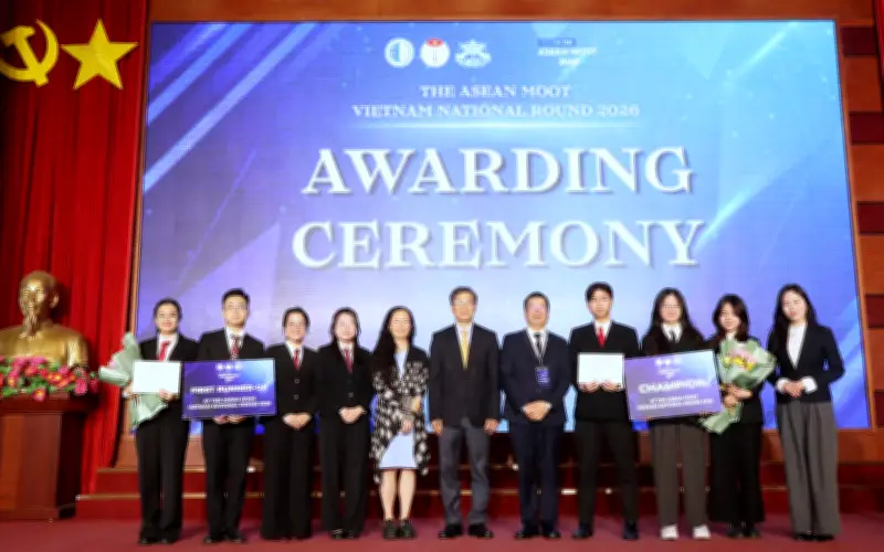 Cuộc thi ASEAN Moot 2026: Sinh viên luật Việt Nam tranh tài chuẩn bị cho đấu trường quốc tế